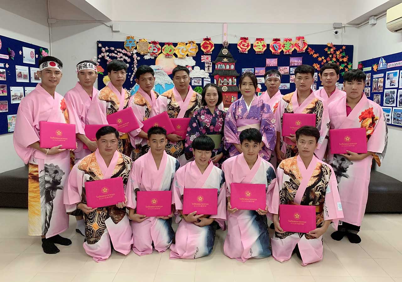さくら日本語学校　卒業式　2019.8.17